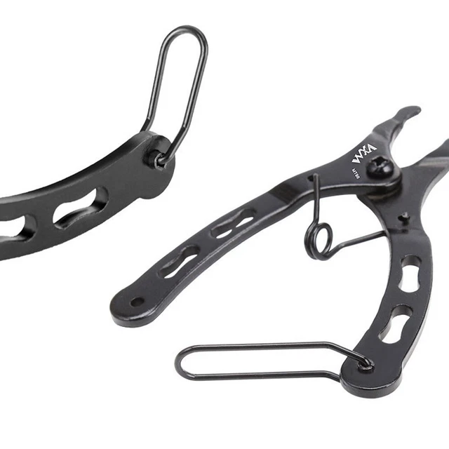 Mini Pince à Maillons De Chaîne Vélo 2 En 1 – Outil De Retrait Rapide Pour Chaînes 6 à 12 Vitesses – Acier Carbone – Portable Et Léger
