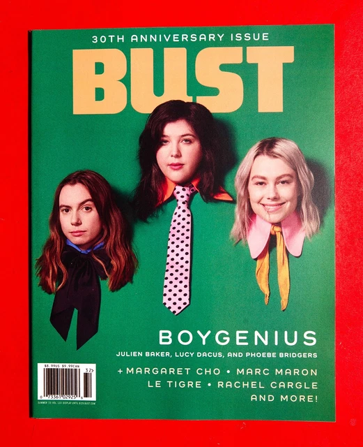 BOYGENIUS BUST MAGAZINE Summer 2023 Phoebe Bridgers Julien Baker Lucy
