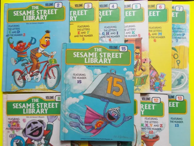 The Sesame Street Library **Choose Your Own Volume** Vintage Set **Like New