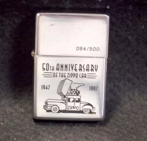 zippo lighter 50th ANNIVERSARY OF ZIPPO CAR limited to 500 pieces worldwide 2