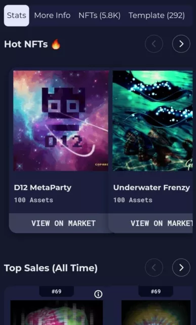 2 NFT Digital Collectible by GoparelsNFTs on Wax Blockchain