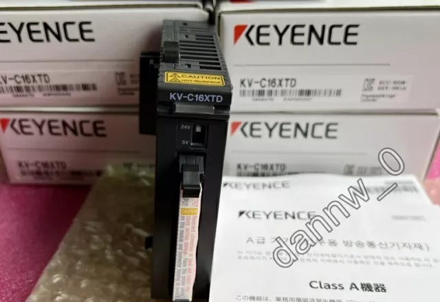 New In Box KEYENCE KV-C16XTD PLC Input Output Module