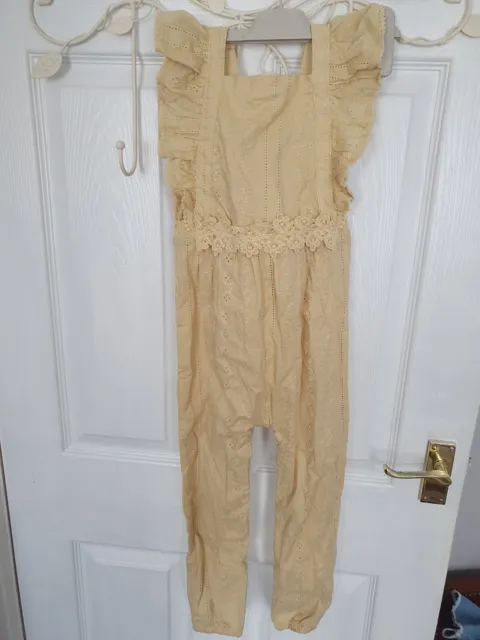 River Island Girls Jumpsuit Size 4-5 Years Bnwt Summer Outfit rrp 26£