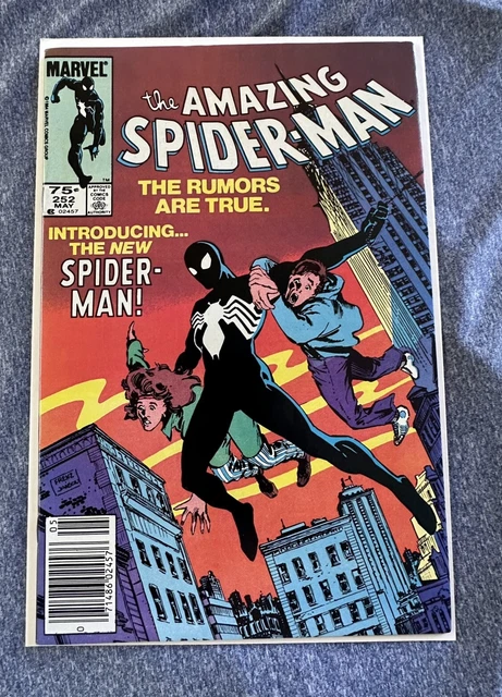 Amazing Spider Man #252 (1963) -VF+ *1st App Black Costume* Newsstand