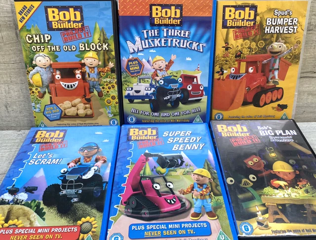 BOB THE BUILDER 6 DVD Mix Hit PROJECT BUILD IT Episodes Big Plan Bumper ...