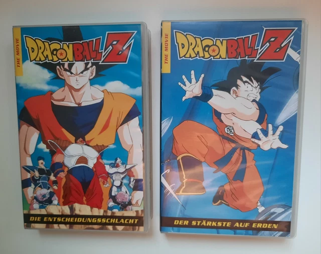 Dragon Ball Z The Movie Die Entscheidungsschlacht 2X VHS DRAGONBALL Z The Movie Die Entscheidungsschlacht & Der stärkste