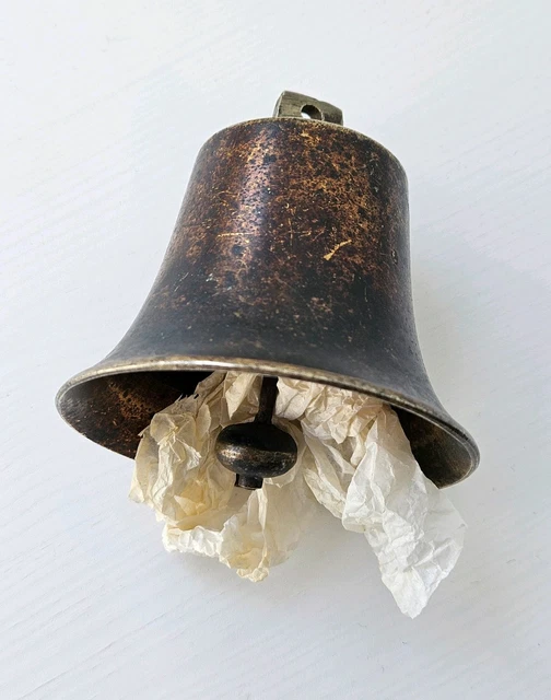Cloche De Fiacre (Hansom Cab) En Bronze/laiton - Marqué Victoria No24 - C.1890