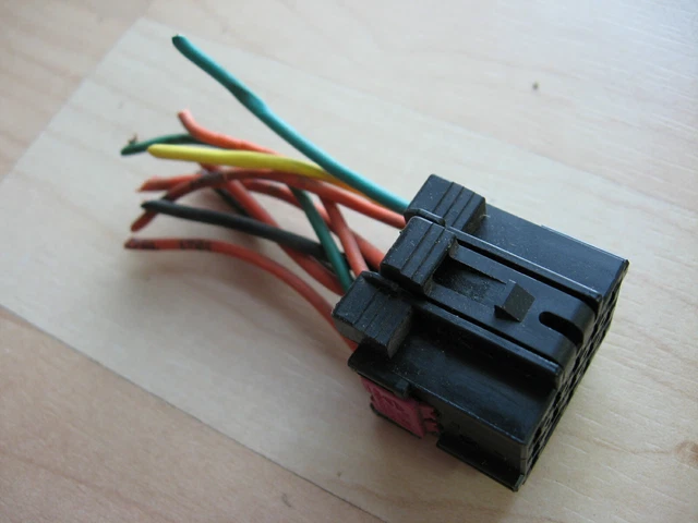 TE FREIGHTLINER CASCADIA 967633-1 15-pin Connector w/ Wiring for ABS # ...