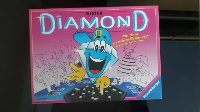 Mister Diamond INHALT NEU 90er Vintage 1993 Ravensburger u. Auf Achse