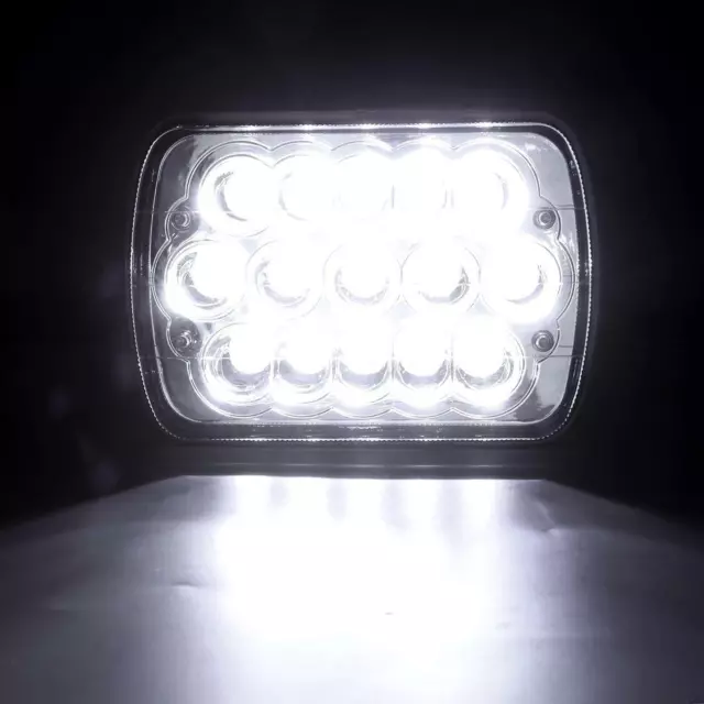 LED Headlights + H4 Brightness Intensifier For Dodge D150 D250 D350 Ram 50 Ford 2