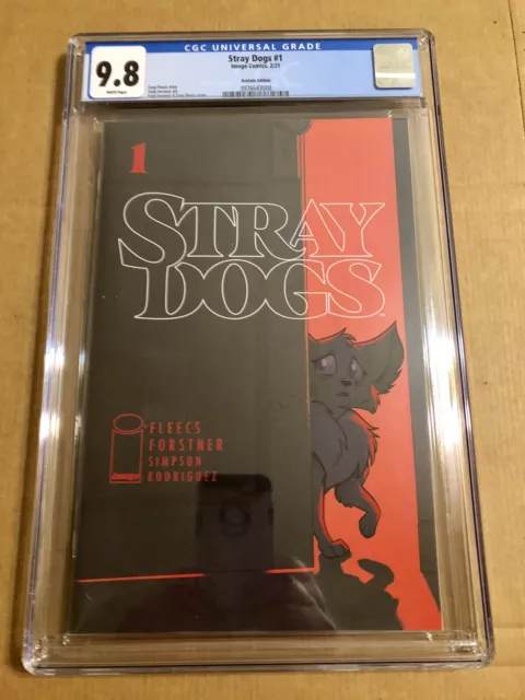 Stray Dogs 1 CGC 9.8 Acetate Edition - 1:25 qualifier variant