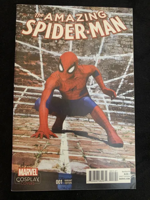 Marvel The Amazing Spider-Man #1 Cosplay Variant (damaged see pics)