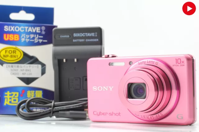 [N MINT] SONY Digital Camera DSC-WX200 Pink Cyber-shot 10.0x Optical zoom JAPAN