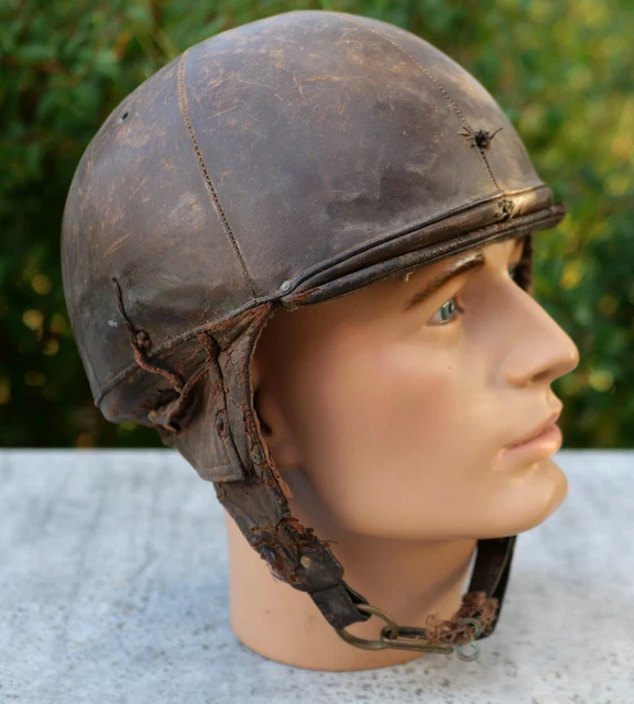 Casque de football Américain en cuir - Gamm vert