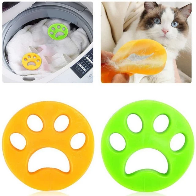 4pcs Fur Pet Hair Remover Laundry Reusable Dog Cat Pets Lint Removal