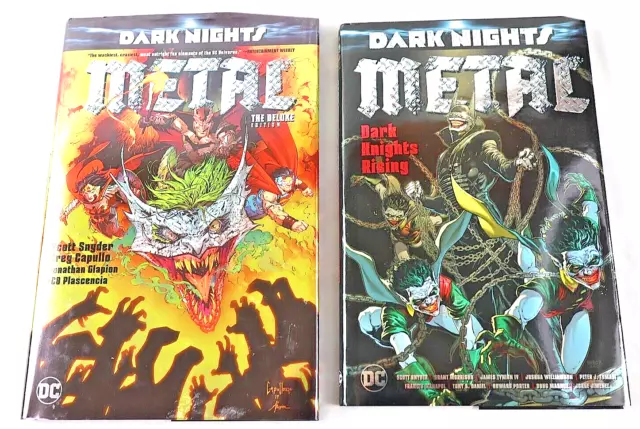 Dark Nights: Metal: The Deluxe Edition (DC, August 2018) AND Dark Knights Rising