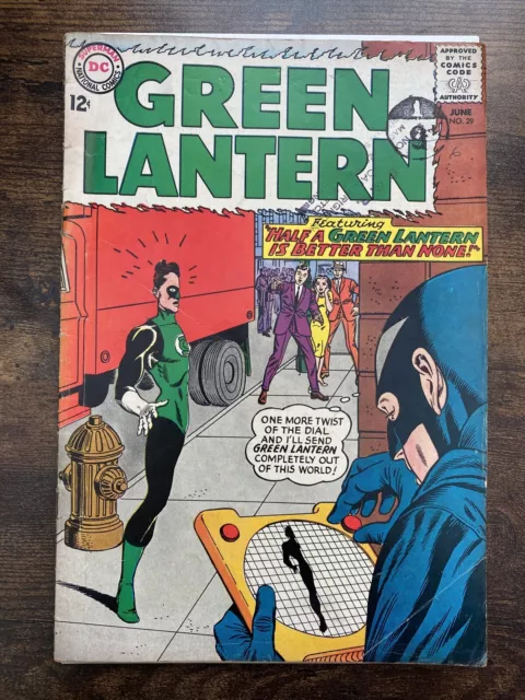 DC Comics Green Lantern #29 Vol. 1 1960 1st Appearance Of Black Hand FN