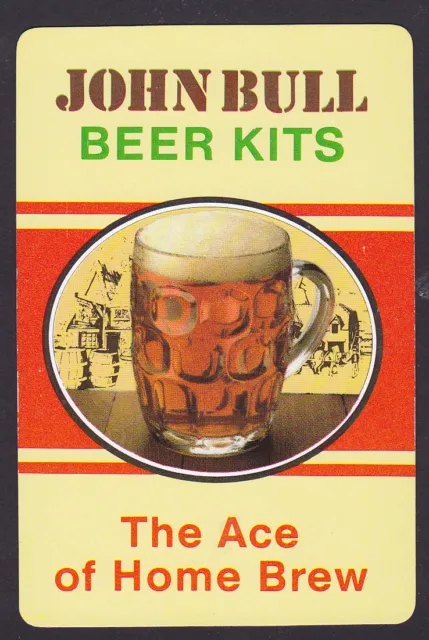 John Bull Beer Kits,Brewery,Single playing Card
