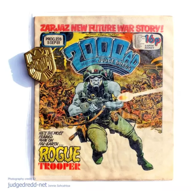 2000AD Prog 228 Rogue Trooper  1st Appearance 1 Comic Set UK - Movie