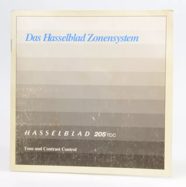 Hasselblad Das Zonensystem 205 Tcc Gebrauchsanleitung Vom Fachhändler