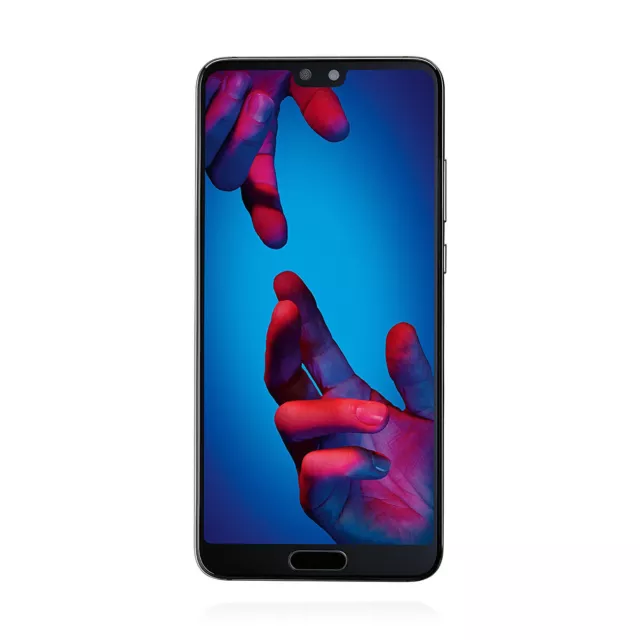 Huawei P20 Single Sim 128GB Schwarz WIE NEU MwSt nicht ausweisbar