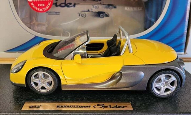 Renault Sport Spider WRC – Miniature Anson 1/18, Rouge, édition Kicker 6