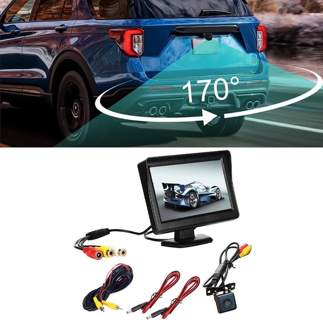 Enregistreur de conduite moniteur de voiture haute définition de 4,3