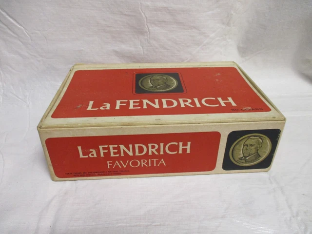 Empty La Fendrich Favorita Cigar Box