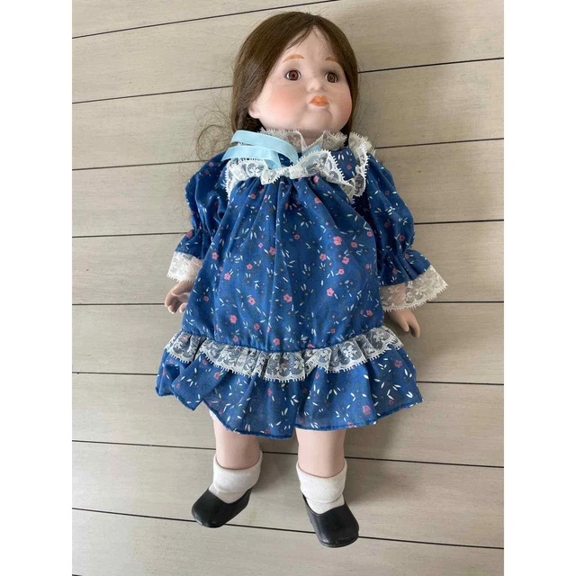 Vintage Albert E. Price Porcelain Doll Prairie Dress