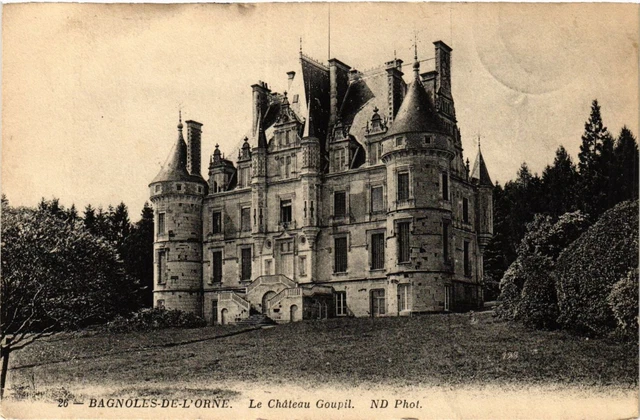 CPA AK BAGNOLES-de-l'ORNE - Le Chateau Goupil (435641)