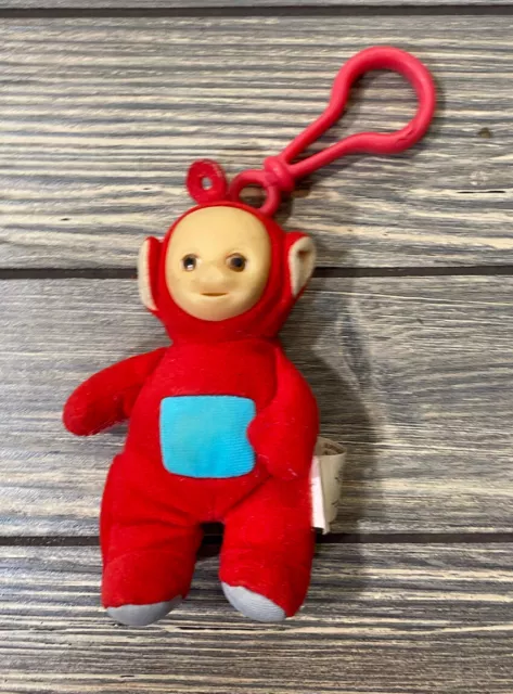 Vintage 1999 Burger King Mids Club Red Teletubbies Stuffed Plush Kids Meal Toy