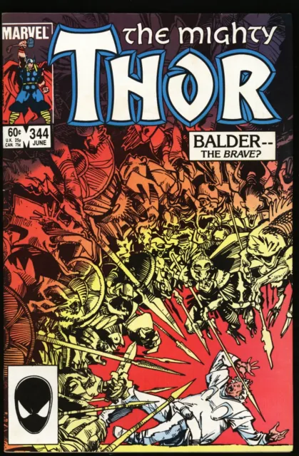 Mighty Thor #344 • 1st Malekith the Accursed • Dark World Movie • Marvel Comics