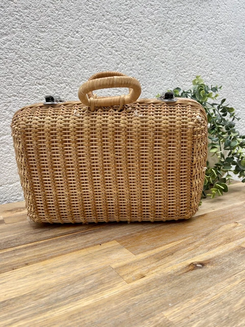 Ancienne valise de poupée | Ancienne malle de poupée | Jouet ancien