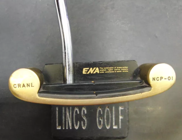 ENA Crane NCP-01 Putter 88cm Playing Length Steel Shaft With Grip ENA Crane NCP-01 Putter 88cm Playing Length Steel Shaft With Grip