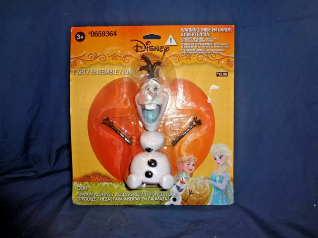 Olaf Disney's Frozen Pumpkin Push in Decorating Kit