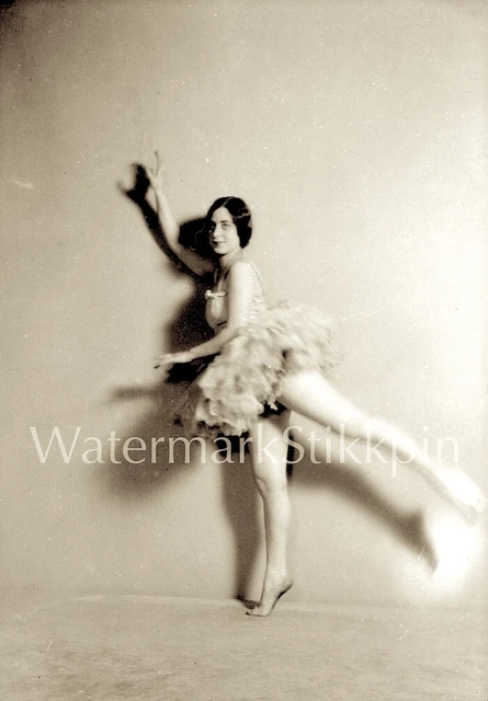 1920s Original photo Negative Woman Dance BALLET Ballerina Fashion HR CREMER