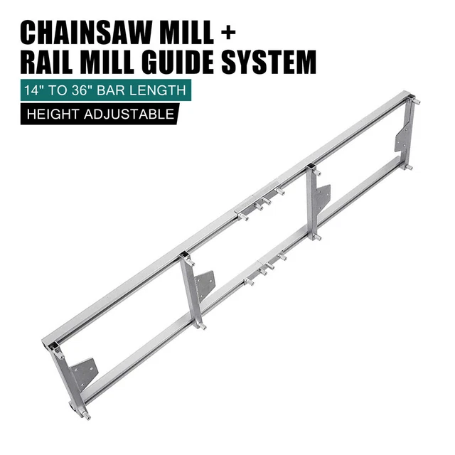 Professional Milling Rail System Chainsaw Mill Guide Set Ladder 9FT 2.7M New