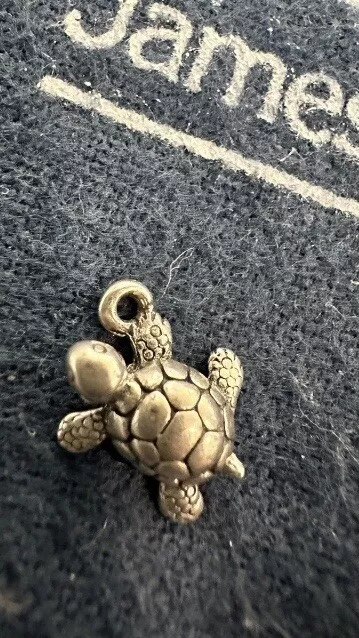 James Avery Sterling Retired HTF Sea Turtle Charm