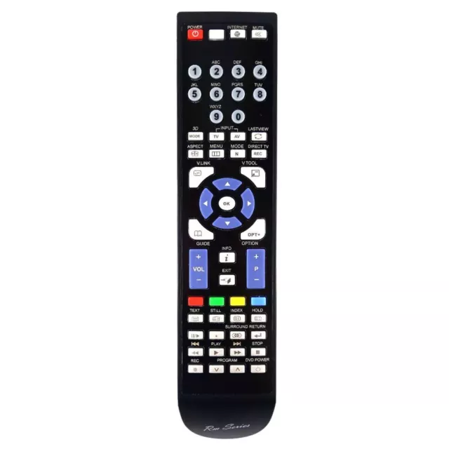 RM-Series TV Télécommande pour Panasonic TX-20LA80FS