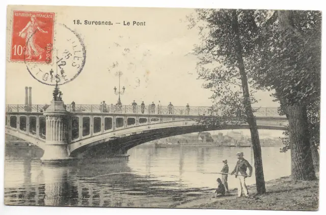 CPA ""SURESNES - Le Pont