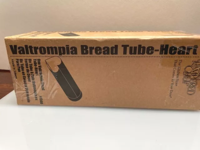 Pampered Chef Valtrompia Bread Tube- Heart #1560