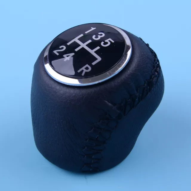 Pommeau Cuir Poignée Gear Shift Knob pour Fiat Grande Punto 06-12 Linea 07-15