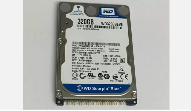 Lot De Disques Durs IDE 3,5" Vintage - 3,2 à 160 Go, Testés Sans Bad Sectors, Pour Rétro Ou Dépannage
