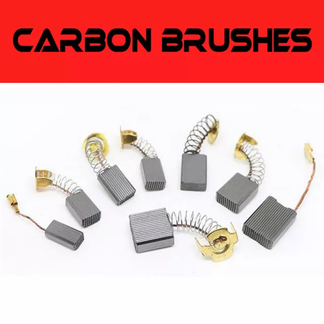 10 pièces différentes brosses en carbone Bush pièce de réparation pour paire de moteurs électriques génériques 2