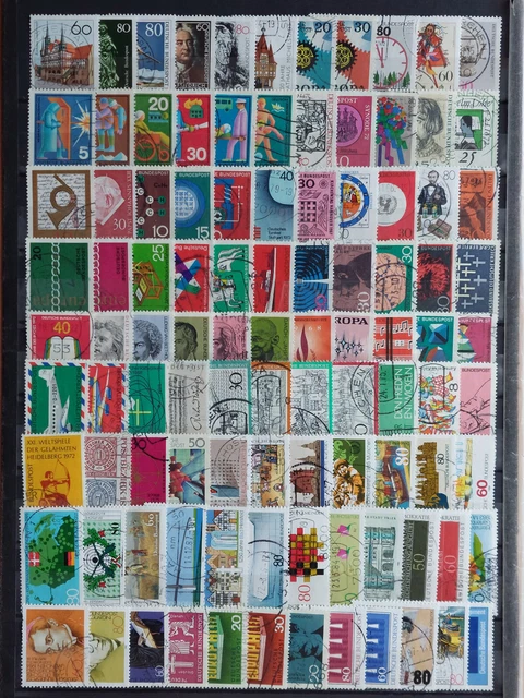 100 BRD Sondermarken  gestempelt