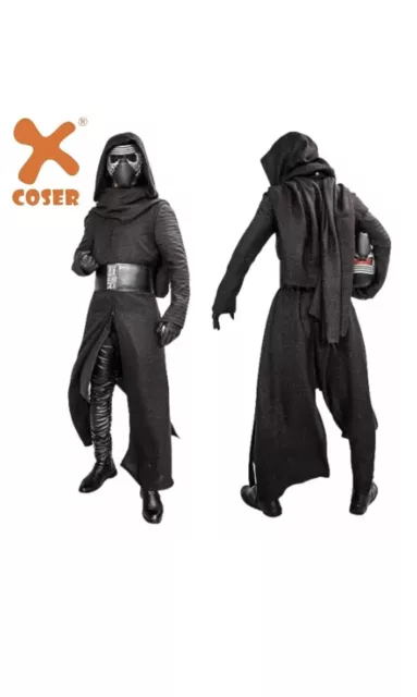 Star Wars Episode VII The Force Awakens Kylo Ren Cosplay Costume Dress