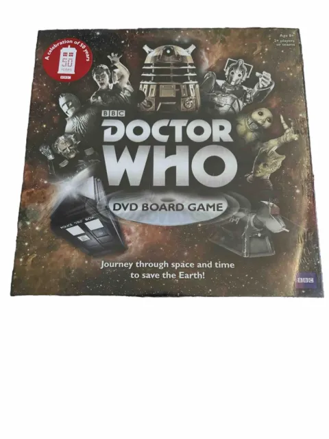 DR WHO DVD (NTSC) 50TH ANN BOARD GAME BBC Sealed in Box CLASSIC SCI FI  2012