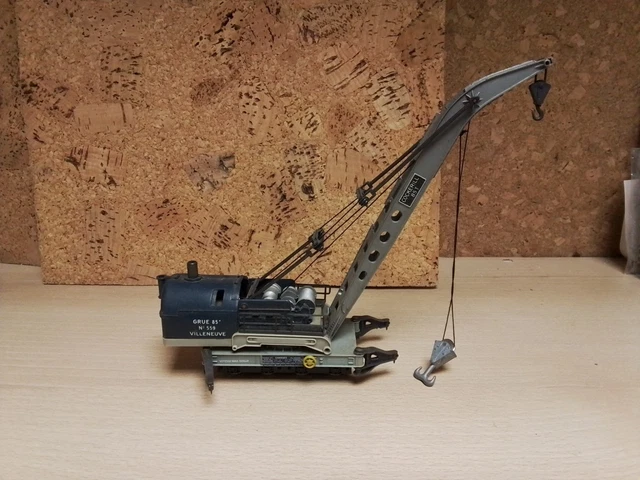 Grue Cockerill 85T villeneuve 663 - Jouef 6963 - Echelle HO