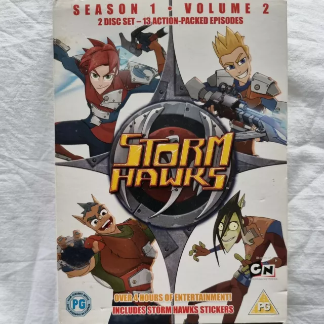Storm Hawks Season 1 Volume 2 - 2 Disc DVD Set - Region 2