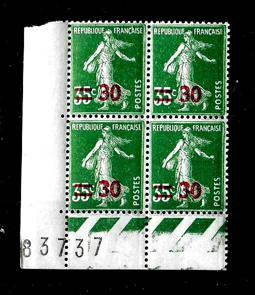 1968 BLOC DE 4 coin numéroté tour de constance N° 1566 neuf ** EUR 1,00